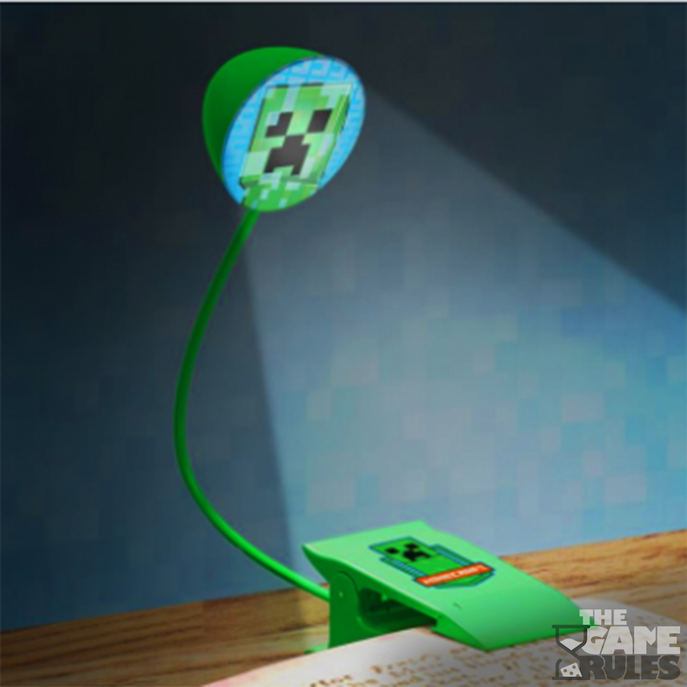 Minecraft Creeper Book Light (Φωτάκι Βιβλίου) Gadgets The Game Rules